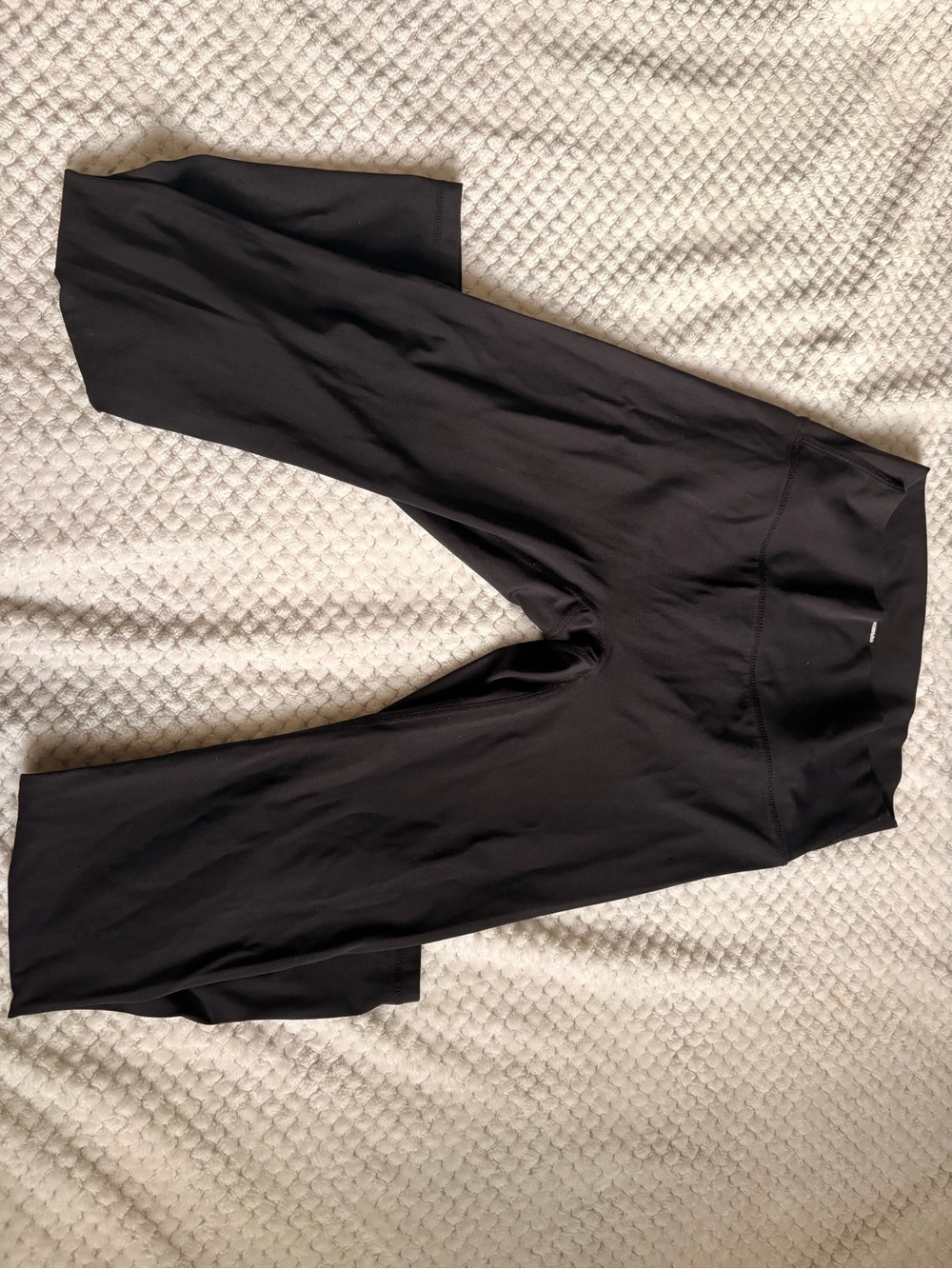 Amazon Women’s Black High-Waist tummy control Leggings size large